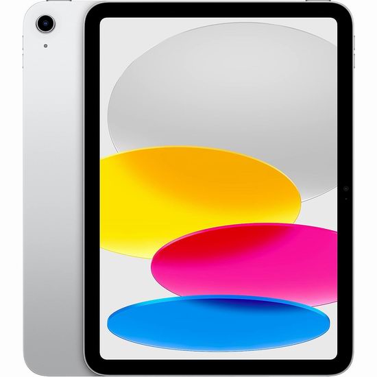  历史最低价！第10代 Apple iPad 10.9英寸平板电脑（Wi-Fi + Cellular 256GB）7折 699.98加元包邮！