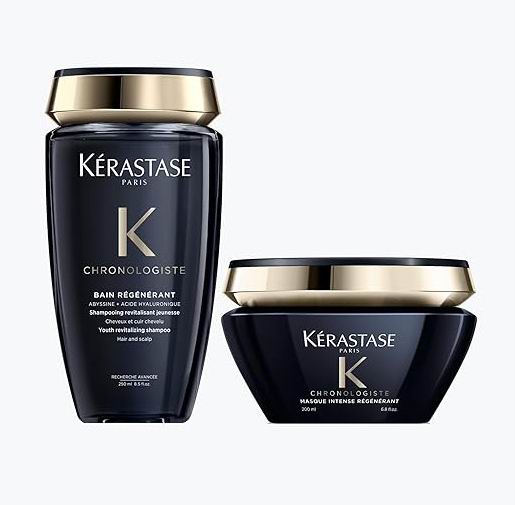  Kérastase 卡诗黑钻鱼子酱洗发水250毫升+发膜200毫升 131.75加元（原价 155加元）