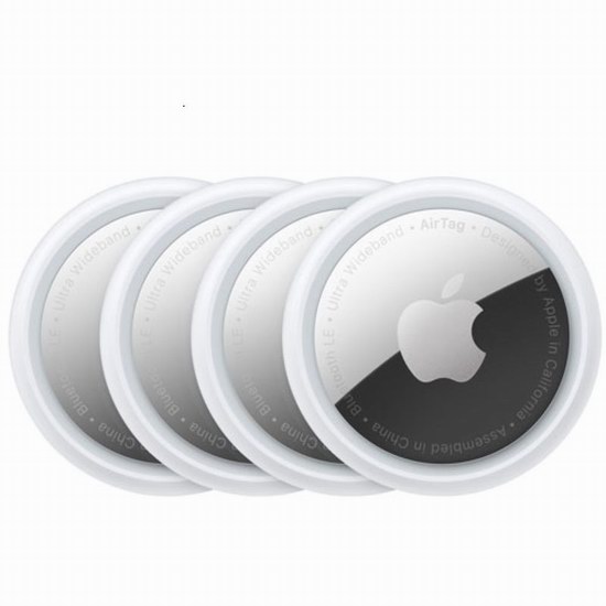  Apple AirTag 苹果防丢神器4件套 99.99加元包邮！Costco会员专享！