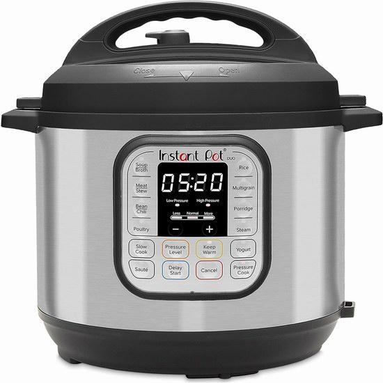 Instant Pot IP-DUO60 6夸脱 7合一 多功能电压力锅5.7折 79.98加元包邮！