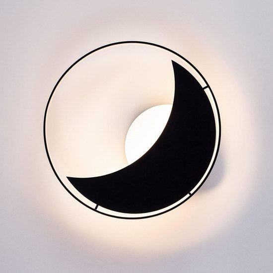  白菜价！历史新低！Tubicen 8W LED 可调亮度 创意新月壁灯2.5折 19.99加元包邮！