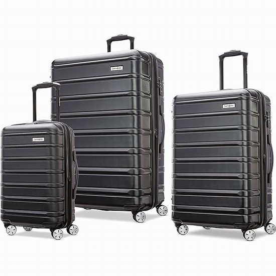 Samsonite 新秀丽 Omni 2 全PC 20+24+28英寸 超轻硬壳拉杆行李箱3件套4.3折 299.79加元包邮！