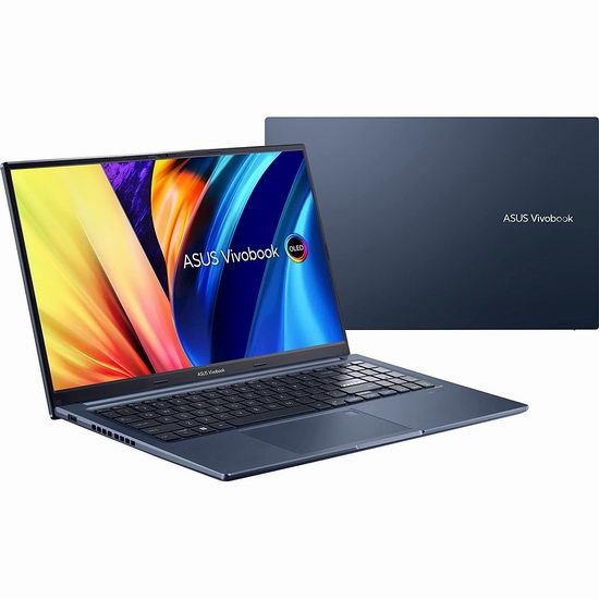  历史最低价！ASUS 华硕 VivoBook 15X 15.6英寸 OLED FHD 超轻薄笔记本电脑（8GB, 512GB SSD）6.5折 649加元包邮！