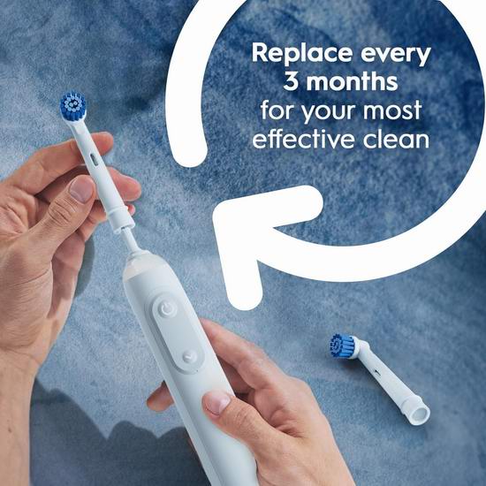 Oral-B 电动牙刷 敏感牙龈替换刷头6支装6.6折 33.24加元包邮!会员专享!