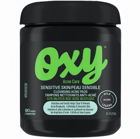 敏感肤质专用! OXY温和水杨酸清洁棉片90片 预防痘痘 清洁保湿 6.82加元(原价 8.48加元) 敏感肤质专用! OXY温和水杨酸清洁棉片90片 预防痘痘 清洁保湿 6.82加元(原价 8.48加元)