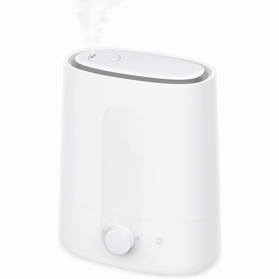  超级白菜！历史新低！Orgtoy 6升大容量 静音超声波加湿器2.3折 29.99加元包邮！