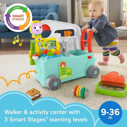  史低价！Fisher-Price Laugh & Learn  3合1便携式露营车 39.99加元（原价 79.99加元）