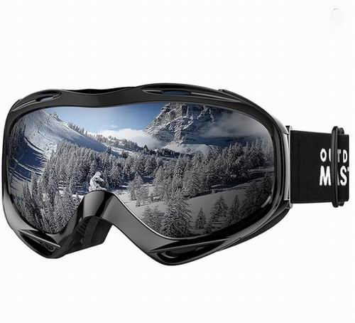  OutdoorMaster  防紫外线防雾OTG滑雪护目镜  23.39加元（原价 32.99加元）