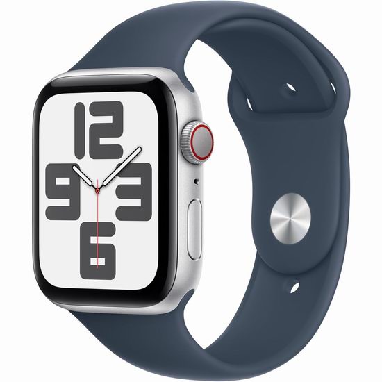  历史新低！新品 Apple Watch SE 2 第二代苹果智能手表（GPS + Cellular 44mm）8折 349.99加元包邮！2款可选！