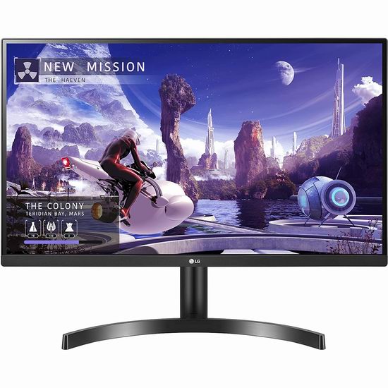  手慢无！历史新低！LG 27QN600-B 27英寸 2K超高清 QHD FreeSync IPS显示器5.6折 169.99加元包邮！