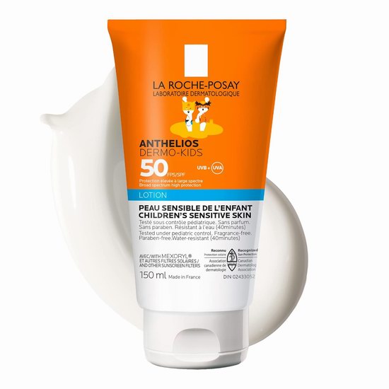  历史新低！La Roche-Posay 理肤泉 Anthelios SPF 50+ 全效儿童防晒乳（150ml）6折 19.77加元！