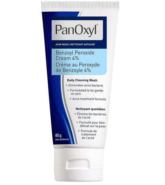  皮肤科医生推荐！PanOxyl 4%过氧化苯甲酰祛痘洗面奶 8.34加元（原价 10.79加元）
