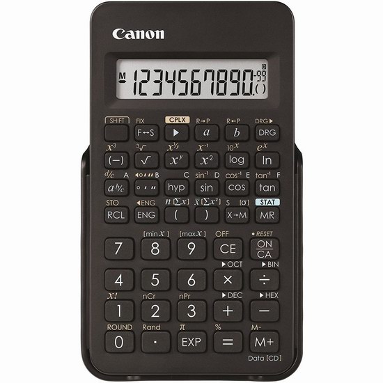  白菜价！历史新低！Canon 佳能 F-605G 工程/科学计算器3.7折 4.99加元！