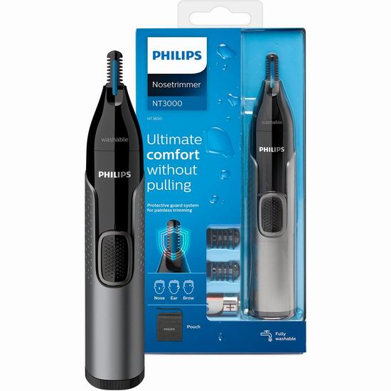  Philips 飞利浦 NT3650/26 鼻毛修剪器7.5折 14.99加元！