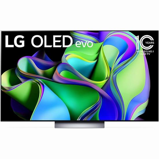  历史新低！LG C3 OLED evo 65 英寸 4K AI人工智能电视6.5折 2157.99加元包邮！