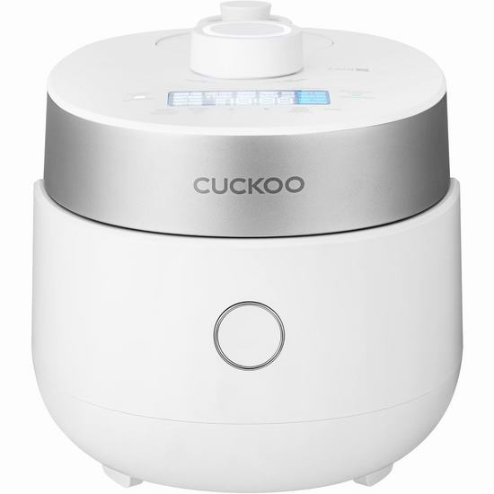  CUCKOO 韩国福库 CRP-MHTR0309F 3杯量 中英语音 双压感应加热电饭锅5.1折 349.99加元包邮！