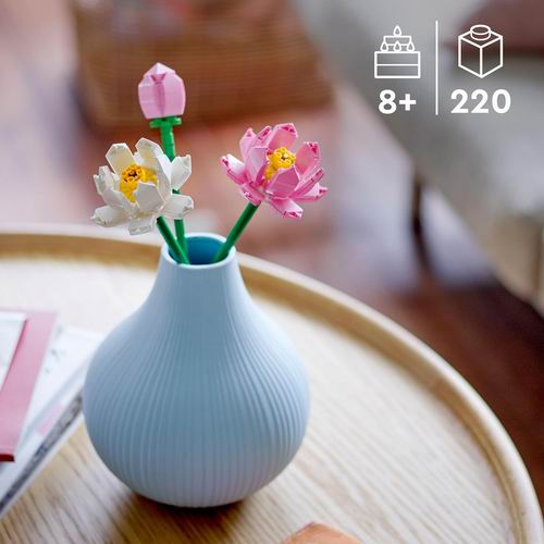 LEGO 乐高 40647 荷花花束拼搭玩具 13.98加元（原价 16.99加元）