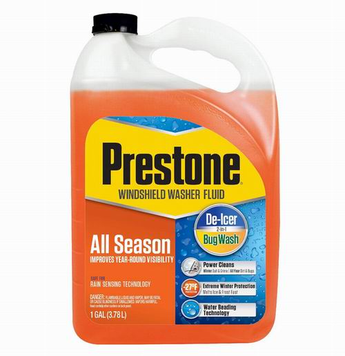  Prestone 2合1防冻除冰雨挡风玻璃清洗液-27F 3.78升  27.97加元
