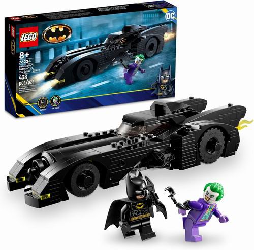  LEGO 乐高 76224  蝙蝠战车：追捕小丑 47.97加元（原价 59.99加元）