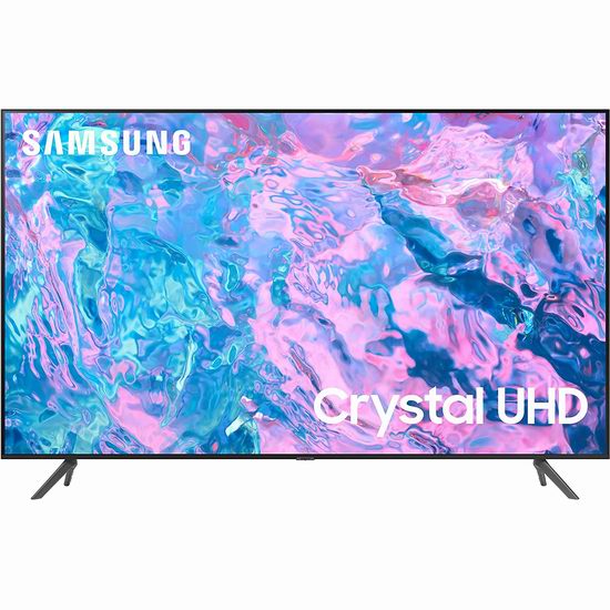  Samsung 三星 CU7000 4K超高清 UHD HDR 75英寸智能电视6.7折 998加元包邮！