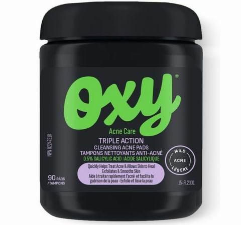 OXY 三重功效清洁祛痘垫 适合混合性皮肤 6.82加元(原价 8.48加元) OXY 三重功效清洁祛痘垫 适合混合性皮肤 6.82加元(原价 8.48加元)