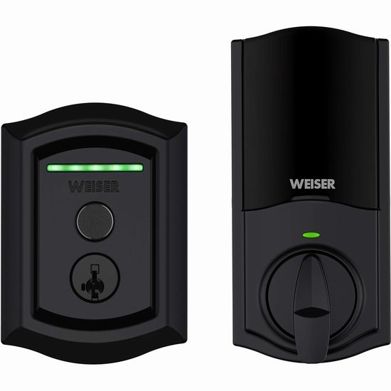  历史最低价！Weiser Halo Touch WiFi 指纹智能门锁4.4折 148加元包邮！