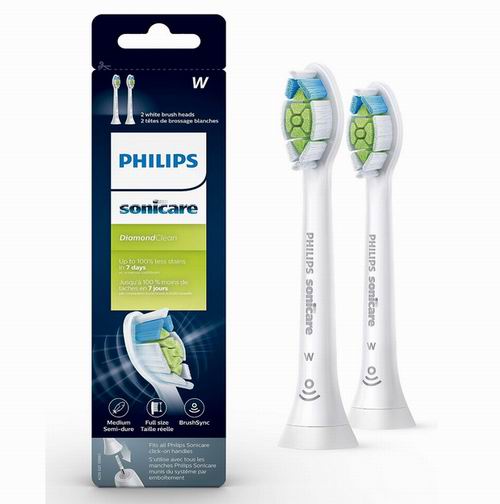  Philips Sonicare DiamondClean 替换刷头2件套 28.99加元（原价 42.99加元）