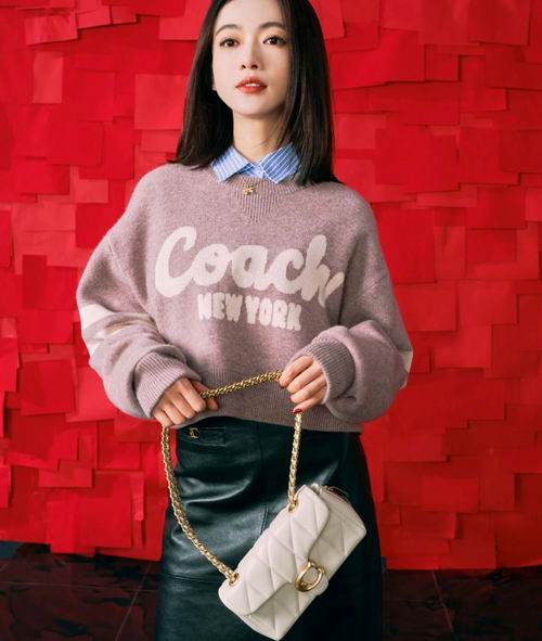  吴谨言同款！Coach Tabby 绗缝链条包 360加元