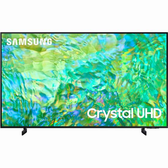  历史新低！SAMSUNG 三星 65英寸 Class Crystal UHD CU8000 智能电视7.2折 797.98加元包邮！