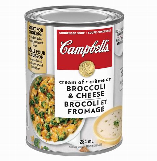  Campbell's金宝汤 西兰花奶酪汤284毫升 1.99加元