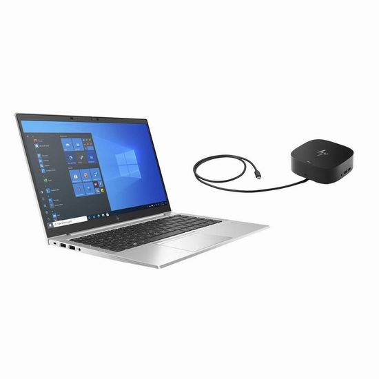  手慢无！HP 惠普 EliteBook 845 G8 14英寸商用笔记本电脑（16GB, 256GB）5.5折 499加元包邮！送HP G5多功能扩展坞！