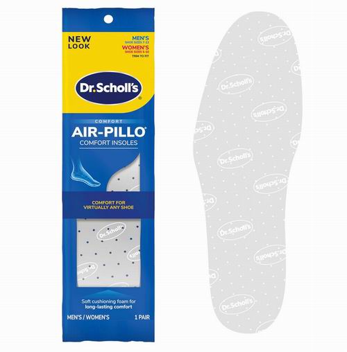  Dr. Scholl's AIR-PILLO 超柔软缓震鞋垫 3.64加元
