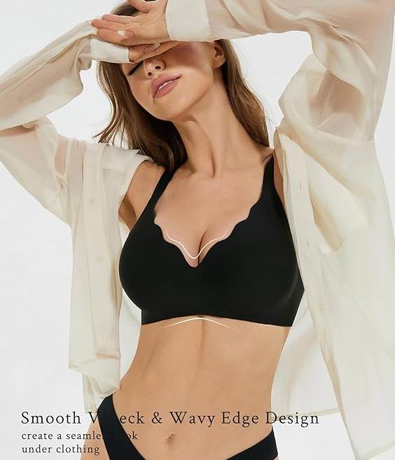 Warners Womens Blissful Benefits Back-Smoothing Comfort Wireless Lift  T-Shirt Bra W4013