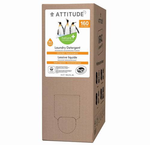  ATTITUDE 柑橘味洗衣粉4升 17.09加元（原价 23.99加元）