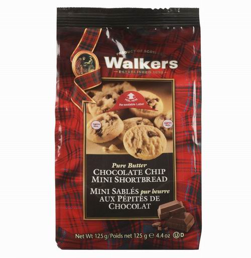  Walkers 迷你巧克力脆饼125克 2.99加元（原价 4.89加元）