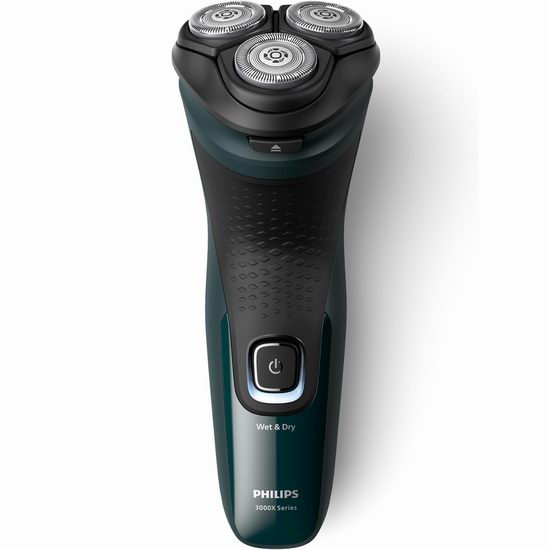  Philips 飞利浦 3000X系列 X3002/00 干湿两用 男士电动剃须刀 39.96加元包邮！