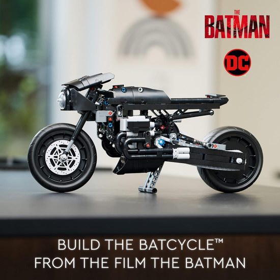  历史新低！LEGO 乐高 42155 BATCYCLE 蝙蝠侠摩托车（641pcs）7折 45.48加元包邮！