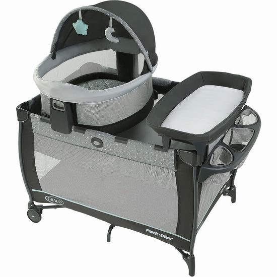  Graco Pack'n Play 五合一 多功能婴儿摇篮/豪华游戏床5.7折 199.93加元包邮！