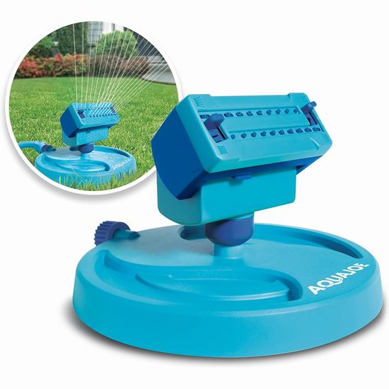  Aqua Joe AJ-OSPR20 4250平方英尺 可调摆动角度 草坪浇水器6.1折 24加元！