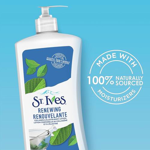  St. Ives 焕新身体乳600毫升 4.72加元