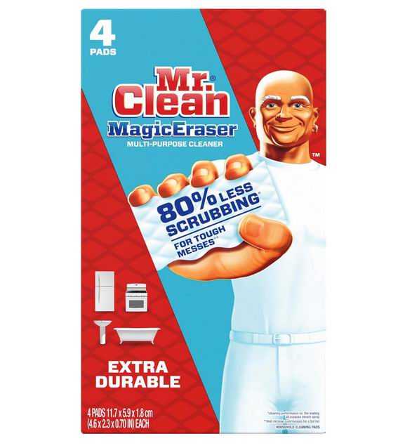  Mr. Clean 清洁魔术海绵纸5张 5.34加元（原价 7.49加元）