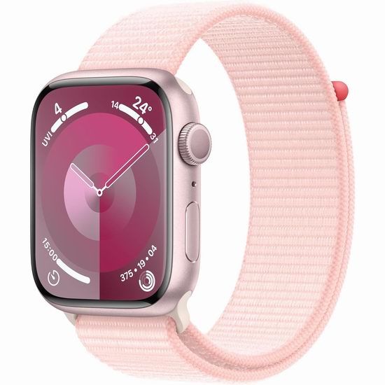  历史最低价！Apple Watch Series 9 苹果智能手表（41/45mm）8.1折 478.99加元包邮！6款可选！