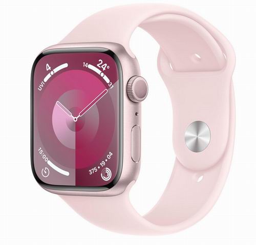 Apple Watch Series 9 苹果智能手表（GPS 45mm） 519.99加元（原价 589加元）