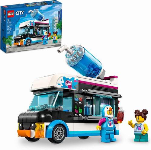  LEGO 乐高 60384 企鹅人冰沙车 19.98加元（原价 24.99加元）