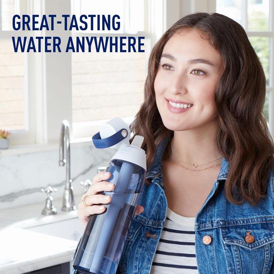  Brita 德国碧然德 Resolution 768毫升 便携式滤水杯6.8折 19.14加元！