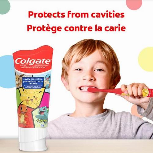  Colgate 高露洁儿童氟化物牙膏75毫升 水果味 1.78加元