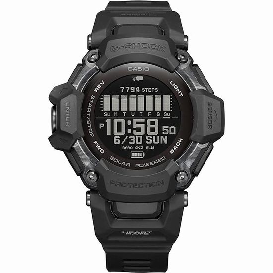  历史新低！Casio 卡西欧 G-Shock Move GBD-H2000-1BCR 智能运动手表7.2折 358.6加元包邮！