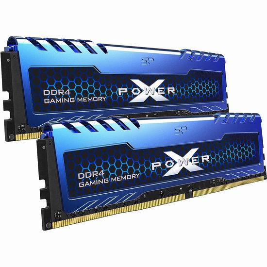  历史新低！Silicon Power 32GB (16GBx2) XPOWER DDR4 3200MHz 游戏台式机内存条4.4折 66.59加元包邮！