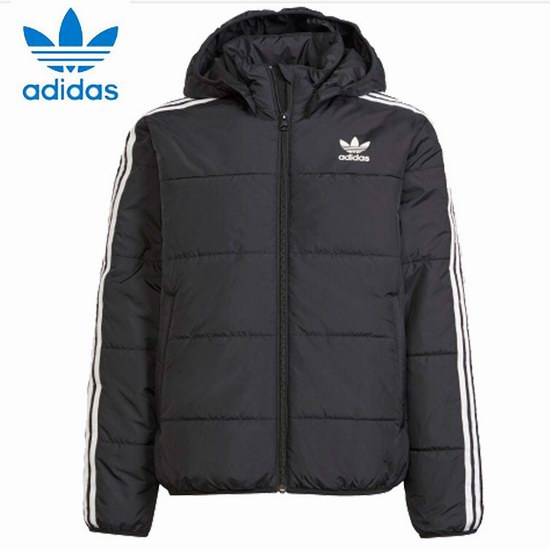  白菜价！adidas Originals 三叶草 大童保暖夹克 防寒服 34.33加元起！