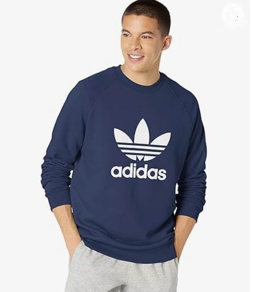  adidas Originals 男式三叶草套头衫 24.49加元（原价 80加元，xs码）